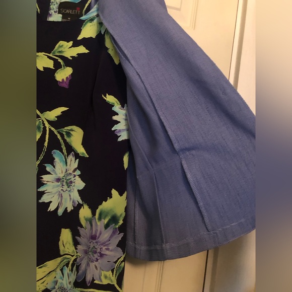 Scarlett 2pc Floral Dress and Jacket - Picture 4 of 6